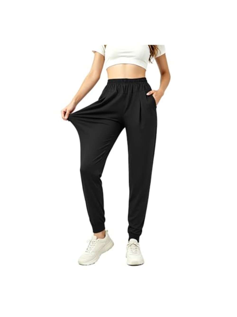 Women's Joggers with Pockets Loose Fit Lounge Athletic Sweatpants Lightweight